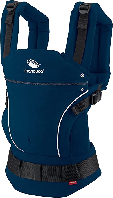 Marsupio ergonomico Manduca PureCotton // Blu Navy